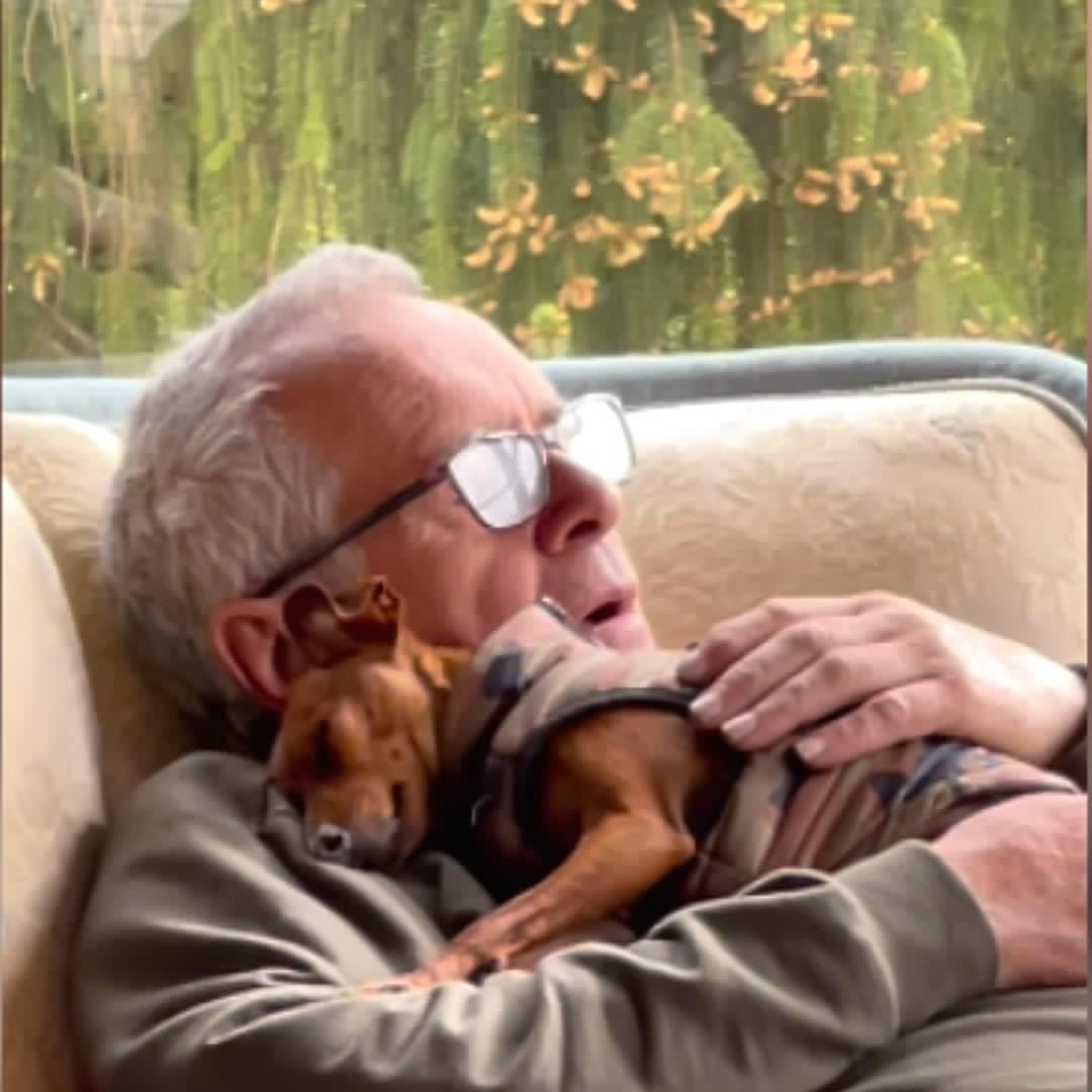 Dad Caught Taking The Cutest Snooze With The “Dog He Didn’t Want.”