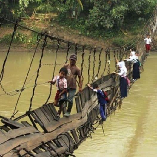 “The Most Hazardous Routes to School”: Difficult Paths Some Children Take to Reach School