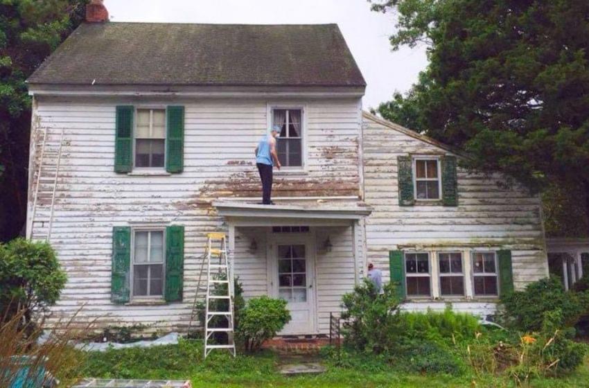 Neighbors got together and repaired the pensioner’s house