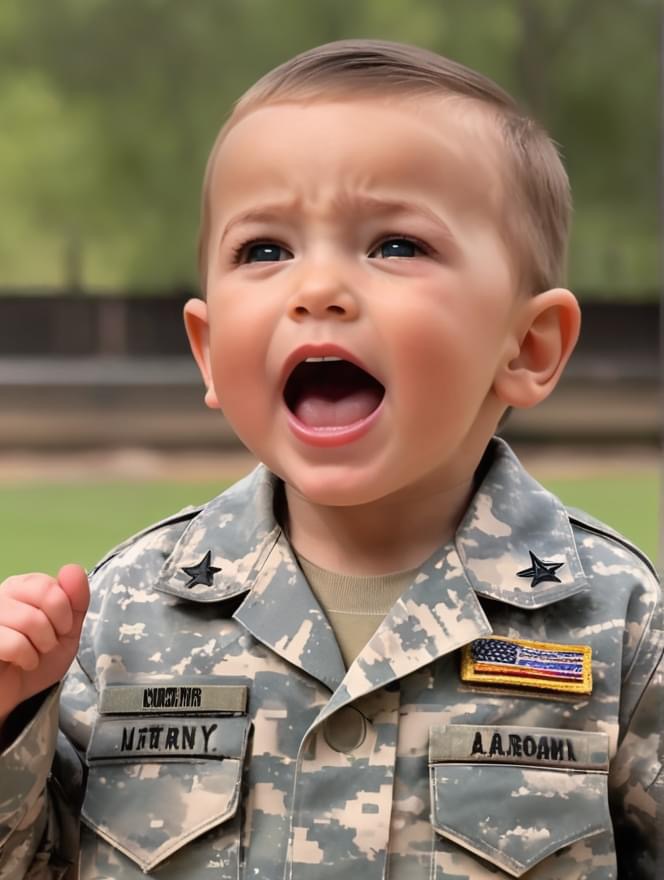 It’s just a miracle, a 3 year old boy sings the American national anthem