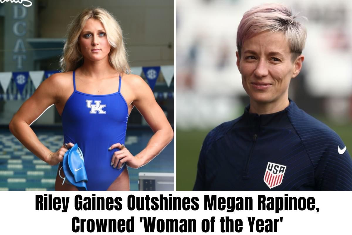 Riley Gaines Outshines Megan Rapinoe, Crowned ‘Woman of the Year’